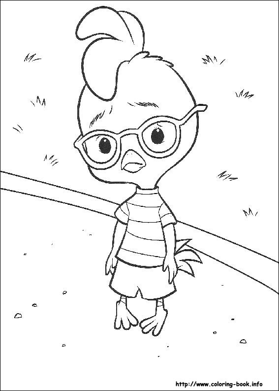 Chicken Little coloring picture